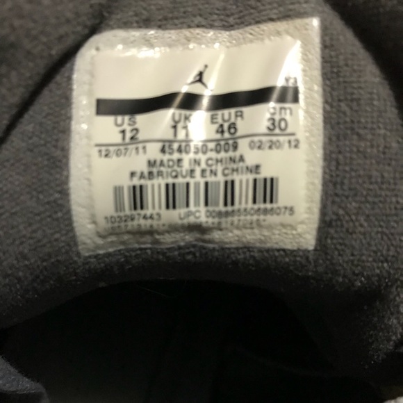 Nike Jordan SC-2 - White-Dark Grey-Team Orange - Picture 6 of 6